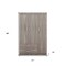 Homeroots Gray Solid and Manufactured Wood Bedroom Set 592874 - alternate 7