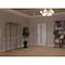 Vdomdoors Aluminum Door with Hidden Handle Hiddex 0155 Ardesia Nero Entry Steel Metal Modern Painted W36xH80 HIDDEX0155EXD-BLK-W36xH80-LH-I - alternate 2