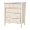 Baxton Studio Braith Farmhouse Ivory Spindle Wood King Size 4-Piece Bedroom Set 258-14207-14249-14247-14209-ZORO - alternate 6