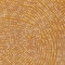 Homeroots 3' X 5' Orange Gray And Ivory Polka Dot Washable Indoor Outdoor Area Rug 599064 - alternate 7