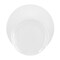 Elama Iris 18 Piece Porcelain Dinnerware Set with 2 Large Serving Bowls in White EL-IRIS - alternate 6