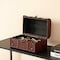 Vintiquewise Decorative Vintage Wood Treasure box - Wooden Trunk Chest with Handle QI003004.SO - alternate 5