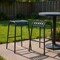 Homeroots Set of Two 30" Dark Blue Steel Backless Bar Height Bar Chairs, 2PK 654243 - alternate 9