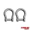Extreme Max 3006.8408.2 BoatTector Stainless Steel Bow Shackle with No-Snag Pin - 5/16", 2-Pack 3006.8408.2 - alternate 1