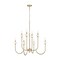 Z-Lite Allistair 8-Light Chandelier, 36 in W, Modern Gold 352-8MGLD - alternate 1