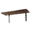 Lavish Home Floating Wood Shelves Set of 6 Shelves for Living Room, Kitchen, Bedroom, or Bathroom Decor 80-FLT-20 - alternate 5