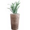 Vintiquewise Banana Rope Wicker Indoor Planter Pot with Metal Pot Insert, Large QI003632.L - alternate 1
