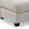 Homeroots 54" Beige Fabric Modular USB Sleeper Sofa 568284 - alternate 6