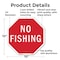 Signmission No Fishing, 10 Inch X 10 Inch, Aluminum Metal Signs OC-A-10-80 - alternate 4