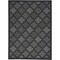 Homeroots 6' X 9' Charcoal and Gray Indoor Outdoor Area Rug 522139 - alternate 4