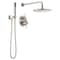 Delta Modern: Monitor 14 Series Shower with Raincan, Hand Shower & Rough Valve 342702-SP - alternate 1