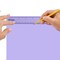 Westcott Clear Flexible Acrylic Ruler, Standard/Metric, 6 in (15 Cm) Long, Clear, 24PK 17723 - alternate 4