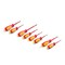 Tekton Phillips, Slotted, Square Insulated Screwdriver Set, 8-Piece (#1-#2, 3.5-6.5 mm, #1-#2) DVZ90000 - alternate 3