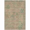 Homeroots 8' X 10' Green Teal Blue And Mauve Floral Medallion Washable Indoor Outdoor Area Rug 616619 - alternate 5