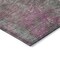 Homeroots 5' X 8' Blush Gray And Mauve Abstract Washable Indoor Outdoor Area Rug 618221 - alternate 6