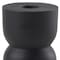 Homeroots 5" Black Metal Tabletop Pillar Candle Holder 608526 - alternate 4