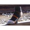 Railroad Sock Mens Outdoor Quarter Socks, Wool/Nylon/Spandex, Grey/Orange, 6-12 M, 2 PK OD211QUO - alternate 5