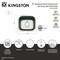 Kingston Brass 16" Stainless Steel Single Bowl Undermount Bar Prep Sink, Brushed Stainless Steel/Brushed Nickel KGKUS161688 - alternate 2