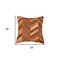 Homeroots Set of Two 18" Tan Chevron Cowhide Throw Pillows, 2PK 544589 - alternate 4
