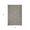Homeroots 6' X 9' Gray Geometric Stain Resistant Indoor Outdoor Area Rug 531638 - alternate 6