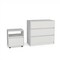 Homeroots Two Piece White Bedroom Set 526354 - alternate 1