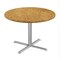 Correll Round Cafe Table, 48 in W, 48 in L, 29 in H, Particleboard Top, Medium Oak SXT48R-06-98-06 - alternate 1