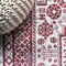 Jonathan Y Boho Cottage Medallion Red/Ivory 3 ft. x 5 ft. Area Rug MDP501A-3 - alternate 3