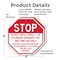 Signmission Stop Do Not Refill Small 1 Lb. Cyli, 6 inch X 6 inch, Plastic Sign, 2PK OC-P-2PACK-6-252 - alternate 5