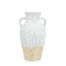 Homeroots 14" Beige And Ivory Color Block Amphora Terracotta Table Vase 565466 - alternate 8