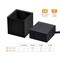 Bostitch Konnect Power Expansion Kit, Includes Pencil Cup and Two Outlet Charger for Desktop, Black KT2-PTLCUP - alternate 7