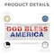 Signmission God Bless America, 36 Inch x 96 Inch, Vinyl Banner B-96-30675 - alternate 4