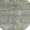 Homeroots 8' Sage And Gray Round Floral Washable Indoor Outdoor Area Rug 606220 - alternate 6