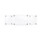 Azar Displays Floating Acrylic Gallery Wall Frame Set, 1" Stand off, Black, 3PK 105707-BLK - alternate 1