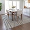 Homeroots 8' X 10' Gray Blue And Beige Plaid Washable Indoor Outdoor Area Rug 601485 - alternate 8