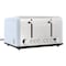 Redmond 4-Slice Extra Wide Slot 1650W Stainless Steel Toaster in Light Blue ST006LBUSNP - alternate 1