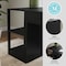 Martha Stewart Kayden Home Office Modular 2 Tier Bookshelf in Black NAN-FY-23042-SF-BK-MS - alternate 7