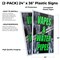 Signmission Vapes & Water Pipes, Plastic Signs Only 24 Inch x 36 Inch, Corrugated Plastic, 2PK CSB-2436-2PACK-Vapes & Water Pipes - alternate 2