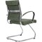 Leisuremod Benmar Modern Office Chair with Faux Leather Sled Base Task Chair & Arms BGO19GL - alternate 6