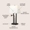 Jonathan Y Blaire 23.75" 2-Light Modern Farmhouse Metal LED Table Lamp w/USB Charging port, Adjustable Reading L JYL1144A - alternate 6
