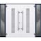 Vdomdoors Steel Double Doors Deux 0757 Gray Graphite 2 Sidelight Exterior Windows Stainless Inserts Single Mo DEUX0757DEXD-GRE-RH-W12+72+12 x H80 - alternate 5