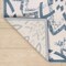 Jonathan Y Flora Abstract Bold Mandala High-Low Cream/Dark Blue 3 ft. x 5 ft. Indoor/Outdoor Area Rug AMC112D-3 - alternate 6