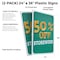 Signmission 50% Off Storewide, Plastic Signs Only 24 Inch x 36 Inch, Corrugated Plastic, 2PK CSB-2436-2PACK-30334 - alternate 2
