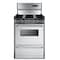 Summit 24in Wide Gas Range, Open Burners TNM6307BKW - alternate 1