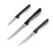 Gibson Home Dorain 14 Piece Stainless Steel Cutlery Set in Black with Wood Block 127769.14 - alternate 4
