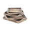 Homeroots Set Of 5 Rustic Natural Brown Wood Handmade Trays With Handles 483318 - alternate 6