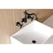 Kingston Brass Double-Handle Wall Mount Bathroom Faucet, Matte Black KS1250PKX - alternate 6