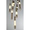 Euf Ronda, Chandelier , 11-Light, 20", Weathered Brass, Alabaster 50119-011 - alternate 4