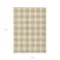 Homeroots 10' X 14' Gold And Beige Plaid Washable Indoor Outdoor Area Rug 595396 - alternate 6