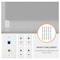 Newhouse Hardware White Ethernet and Coaxial Wall Plate, 1-Gang, 5PK TVCATP-WH-05 - alternate 6