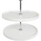 Knape & Vogt Lazy Susan, Polymer, White, 24 in W, 31.5 in H, 24 in L KV.PFN24STW - alternate 1